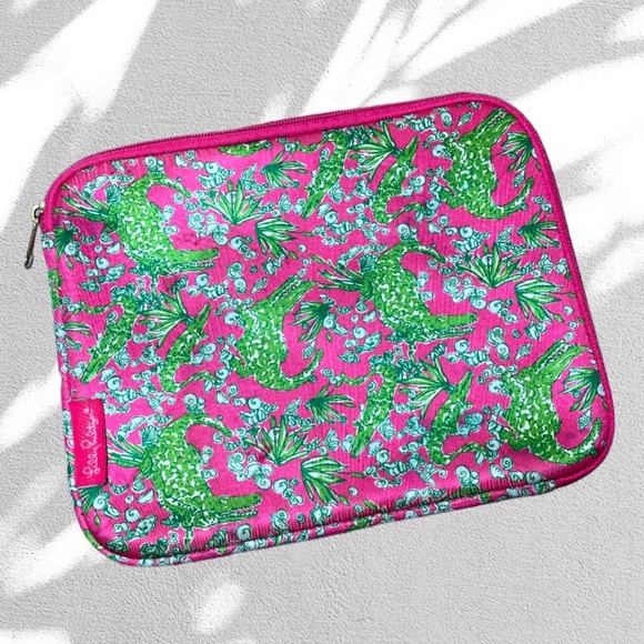 Lilly Pulitzer Alligator Floral Print Tablet Case - Picture 1 of 4